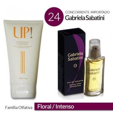 CREME HIDRATANTE CORPORAL UP! GABRIELA SABATINI