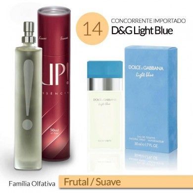PERFUME UP! 14 ESSÊNCIA DOLCE GABANNA LIGHT BLUE