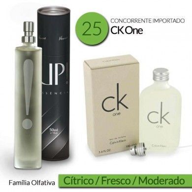 PERFUME UP! 25 ESSÊNCIA CK ONE