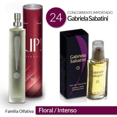 PERFUME UP! 24 ESSÊNCIA GABRIELA SABATINI