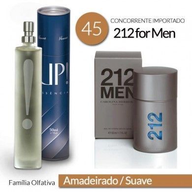 PERFUME UP! 45 ESSÊNCIA 212 FOR MEN